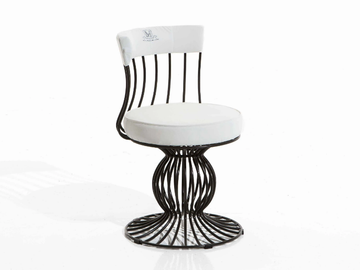 SIRIO - Iron chair by Samuele Mazza Outdoor - view 2